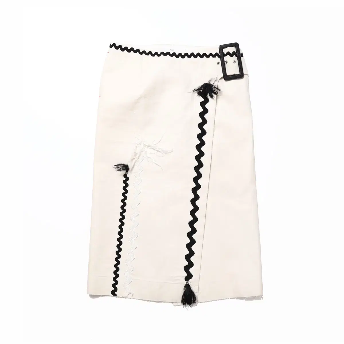 TOGA PULLA Embroidery Belted Skirt