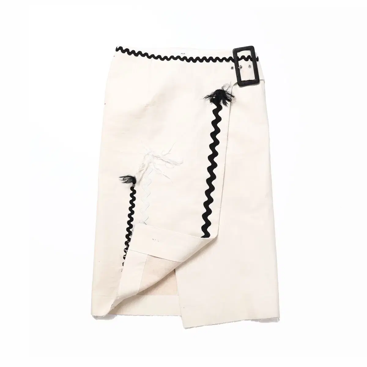 TOGA PULLA Embroidery Belted Skirt