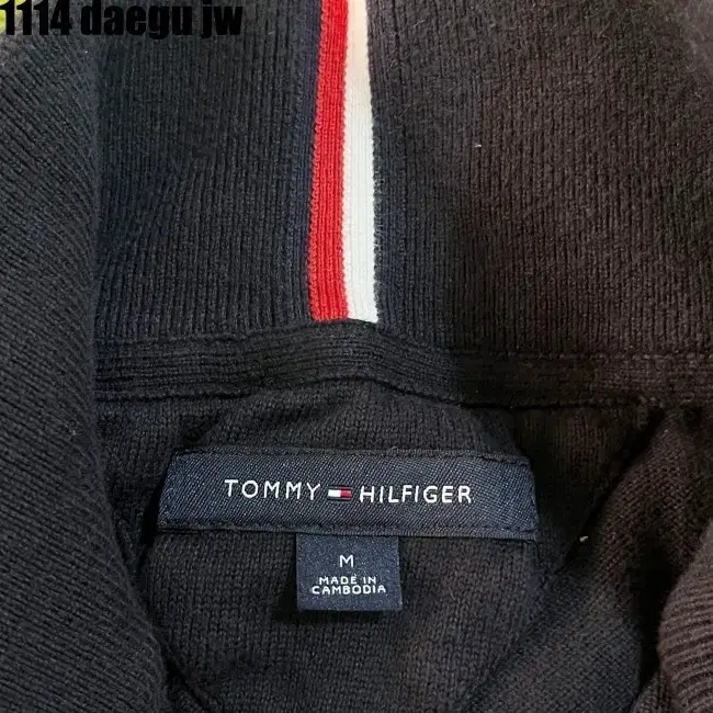 M TOMMY HILFIGER KNIT 타미힐피거 니트 집업