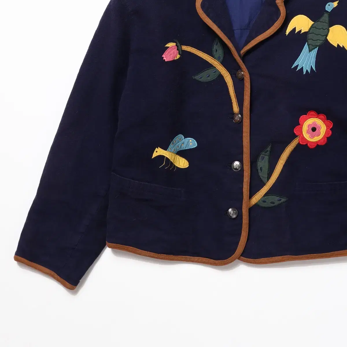 80s ISSEY MIYAKE Sport Embroidery Jackek