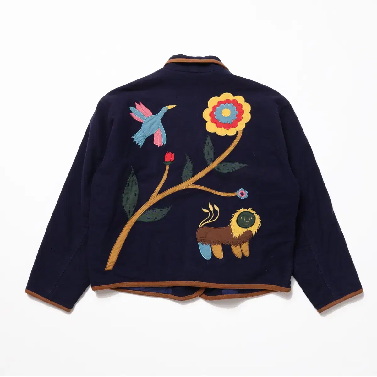 80s ISSEY MIYAKE Sport Embroidery Jackek