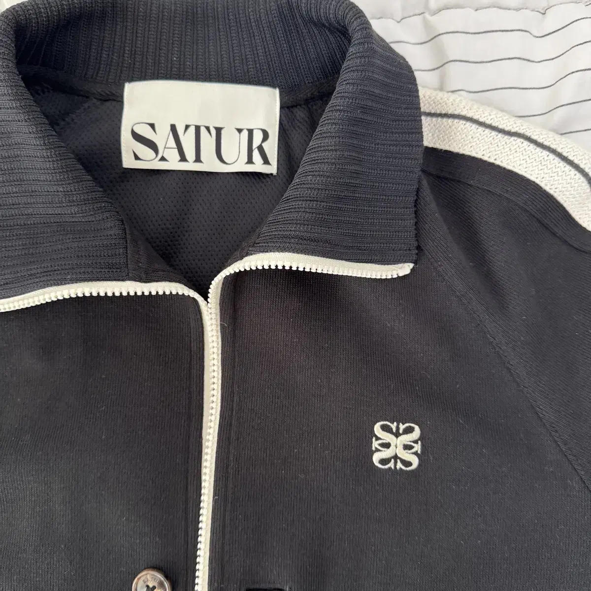 Satter All-Day Track Zip-Up Jacket Size M