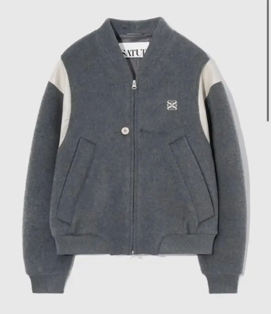 Setter 23FW Varsity Jacket Gray