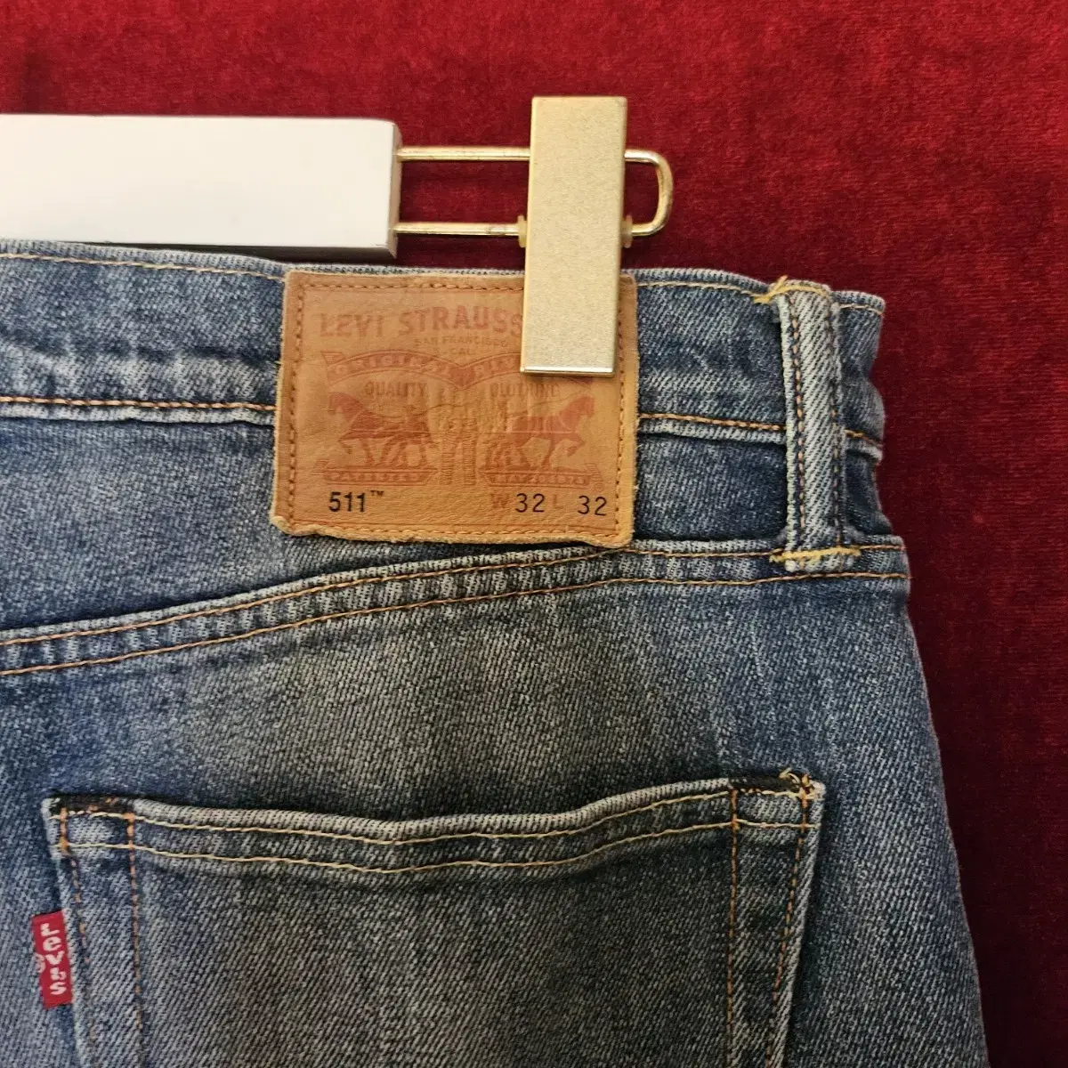 리바이스(LEVIS) 511 데님 청바지 32size