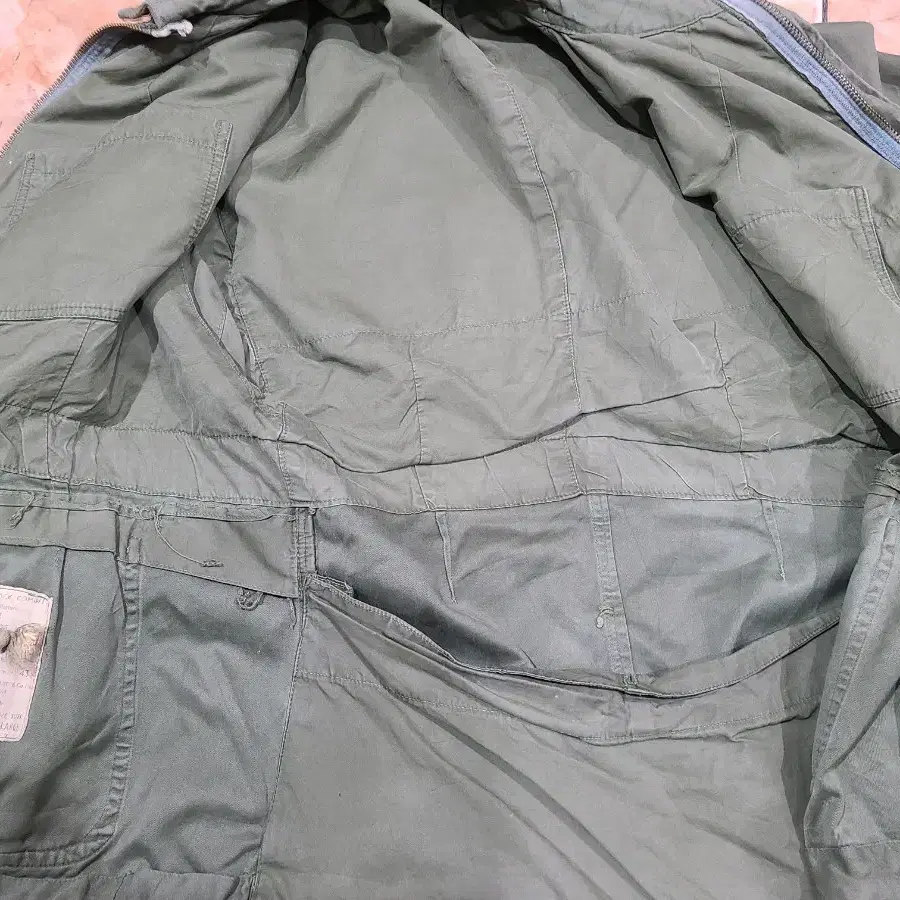 60년대 영국밀리터리 smock combat (short large)