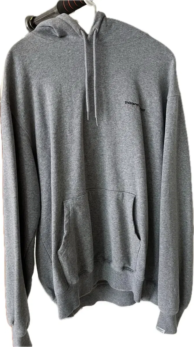 This Is Never Never That Logo Hoodie Gray