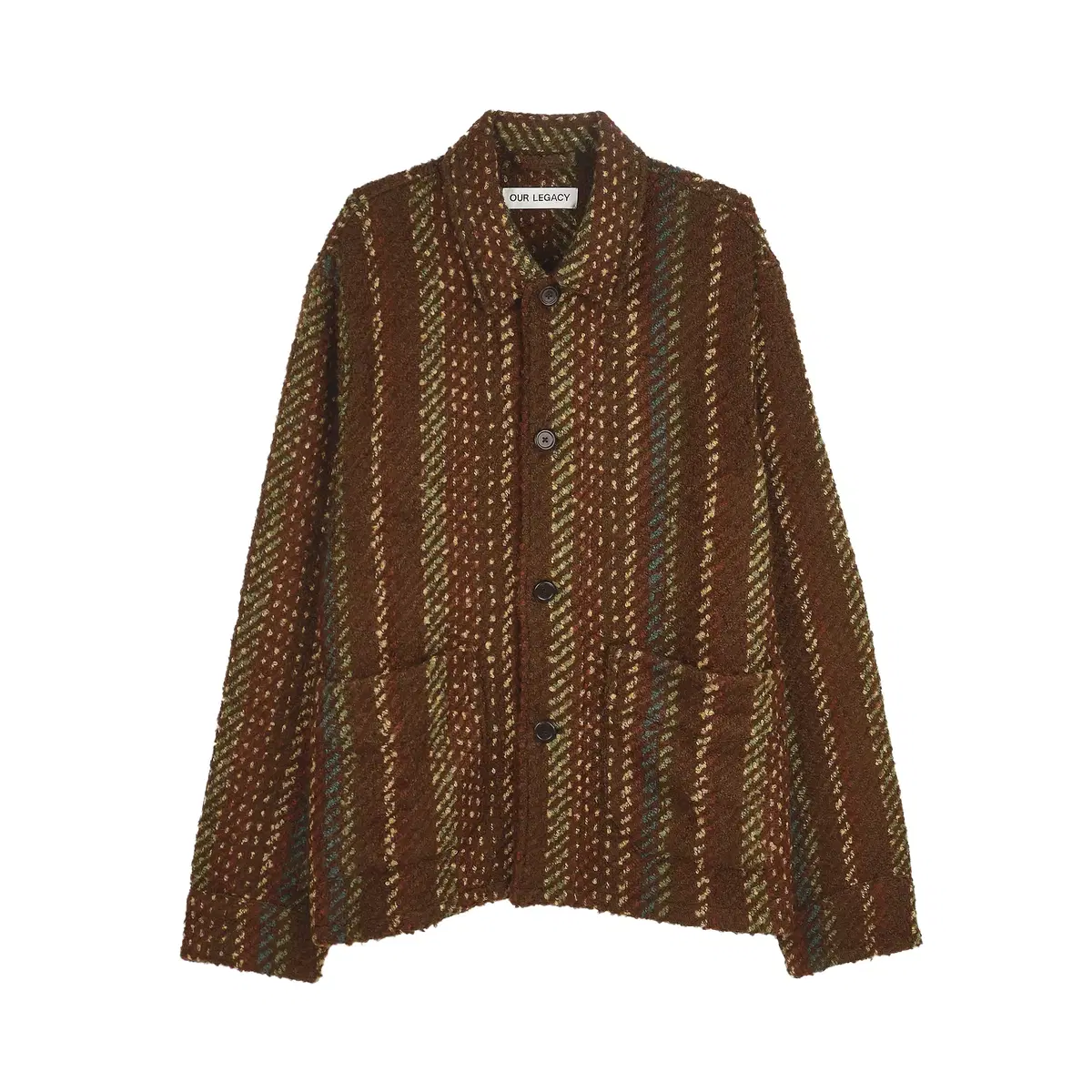 [48] Haregashi Archives Box Jacket Jazz Wool Kaleidoscope