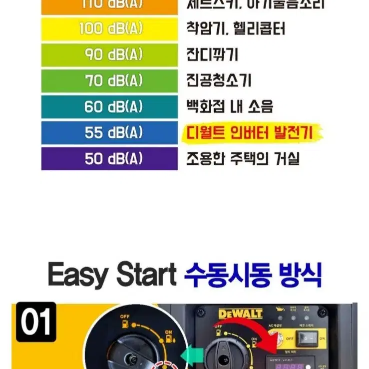 디월트 DXGNI20E 2K 인버터발전기