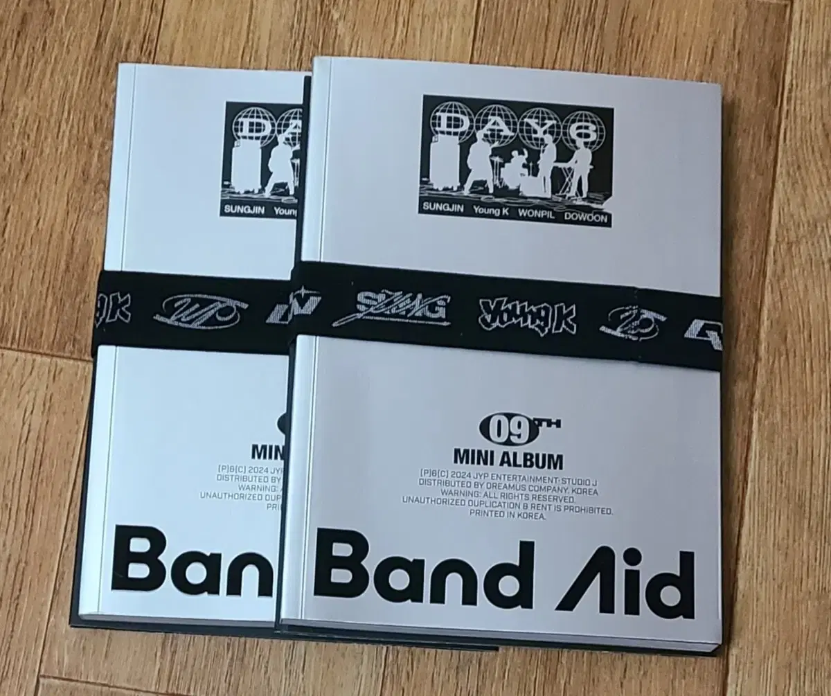 Day 6 Bandaid unsealed album.