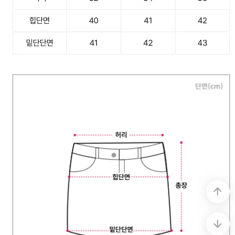 에이블리 투이어즈 데님 컷팅 미니 스커트