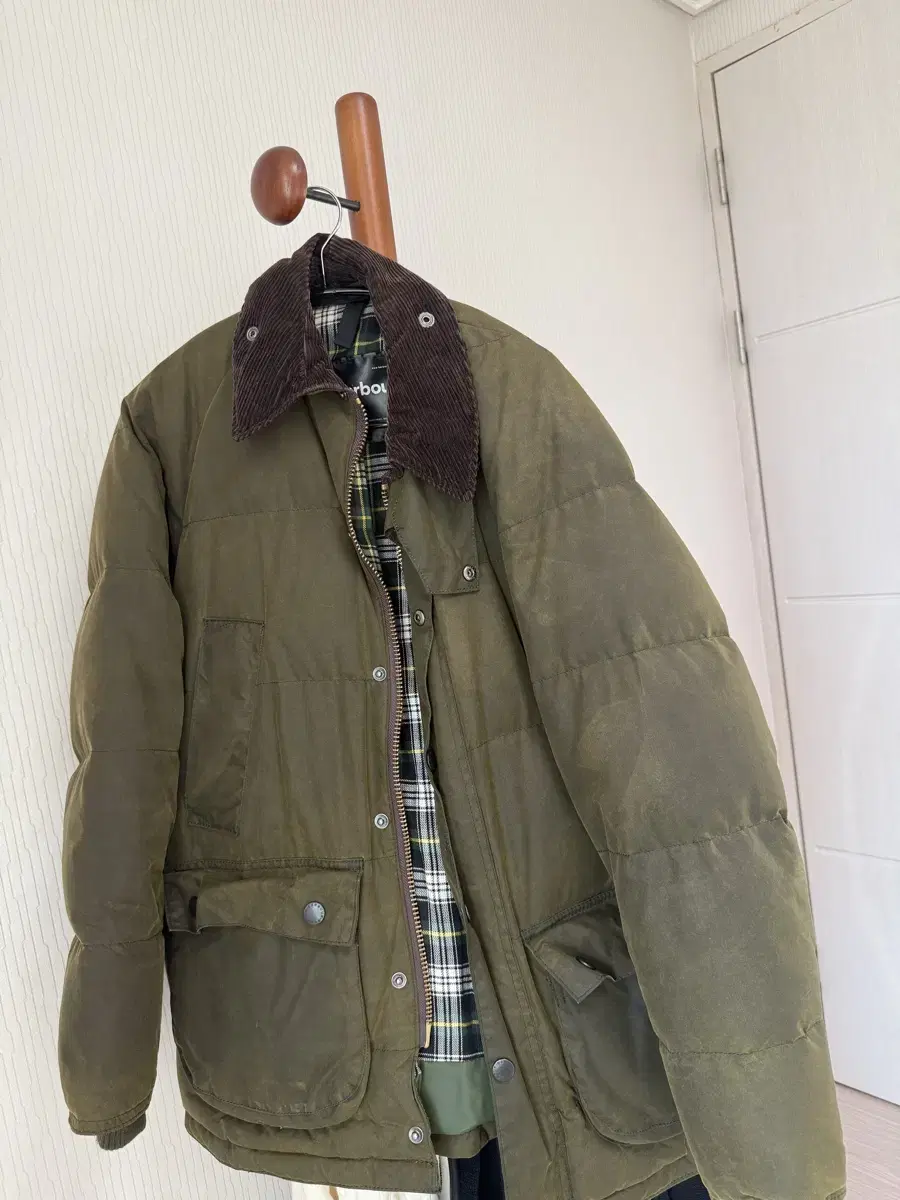 barbour bidale padded down-filled bedale jacket