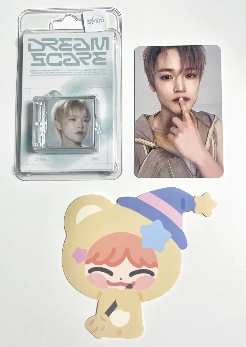 NCT Dream Dreamscape chenle photocard Smini Bonjour Danim Wizard sticker WTS