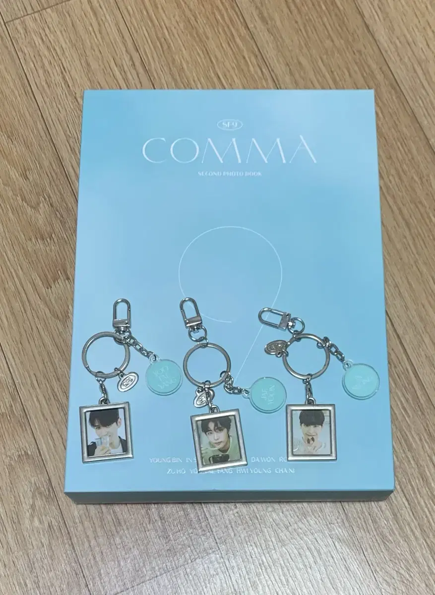 SF9 COMMA Photobook & inseong jaeyoon dawon keyring WTS