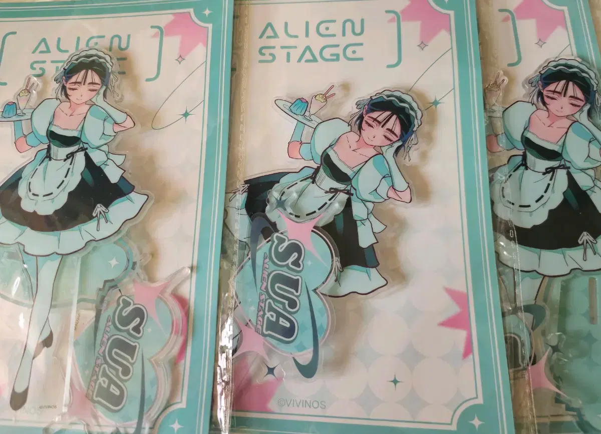 Aste Alien Stage China pop up Maid Cafe sua Maid Acrylic Stand