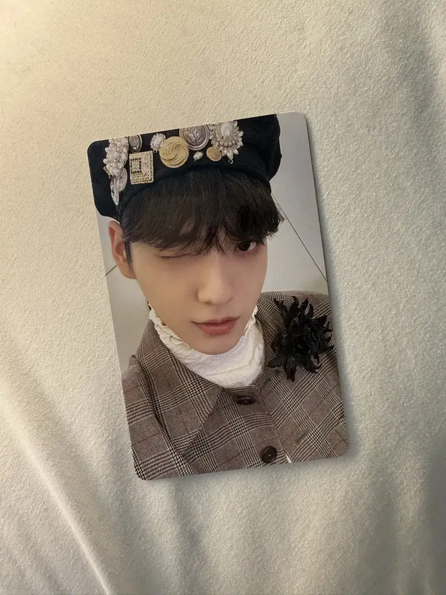 txt soobin Japan HMV Jibijibi ld Official Photocard Wink