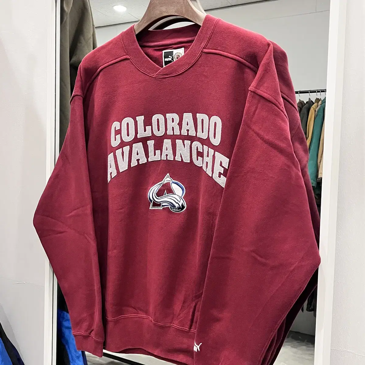 Puma 푸마 NHL COLORADO 스웻셔츠