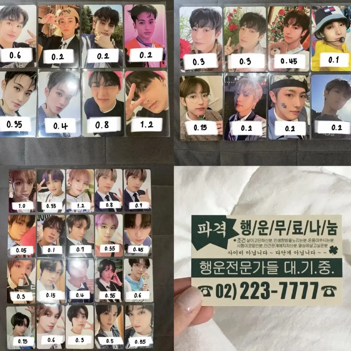 nct127 일칠 nct dream mark renjun haechan photocard wts bulk wts