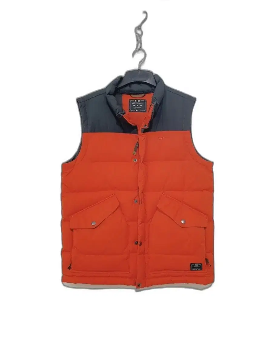 NIKE Two-tone men's duck down padded vest