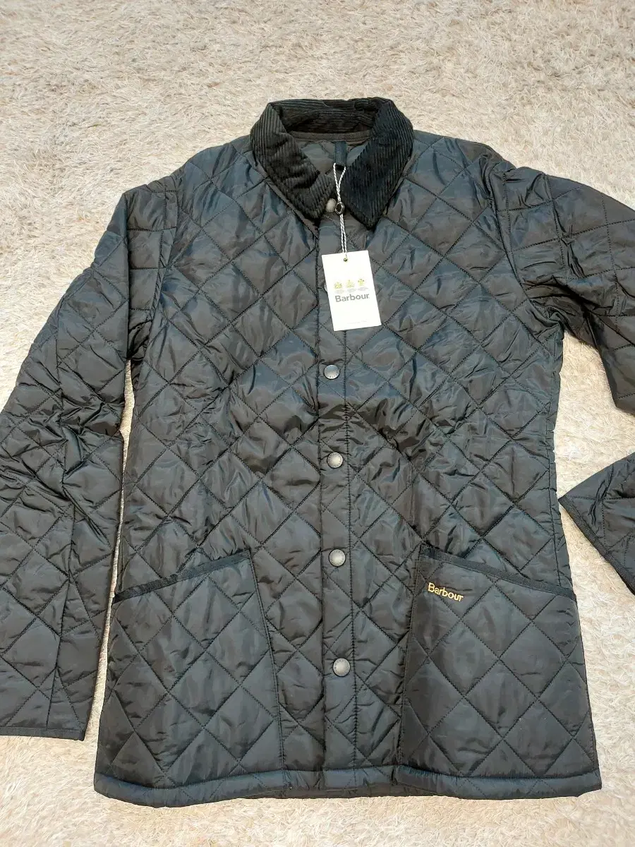 Barbour Quilted Heritage Jacket Black S