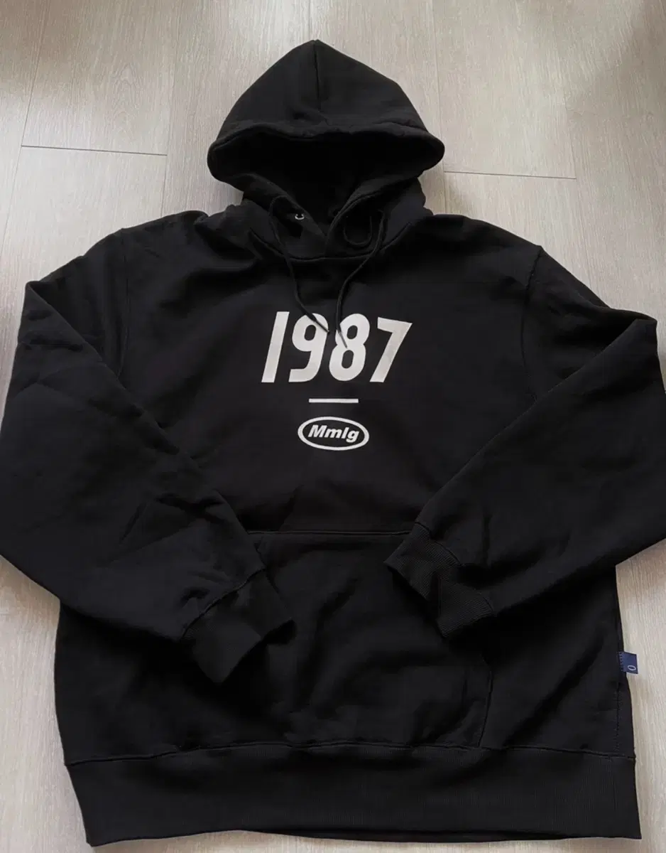 MMLG M M L G 1987 Logo Black Hoodie M Brushed