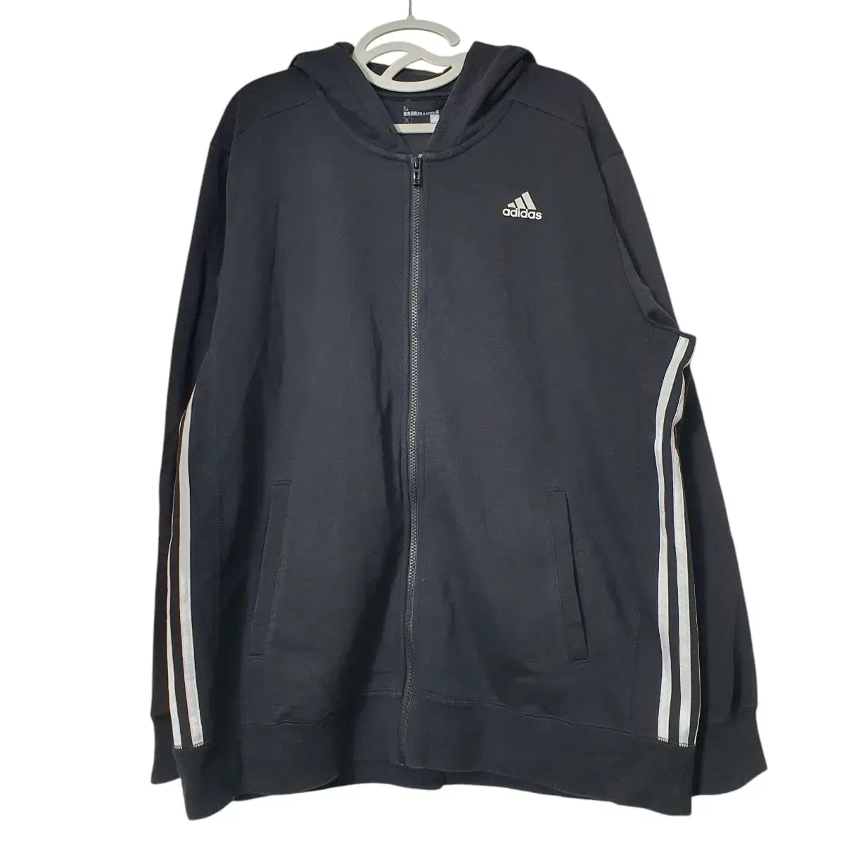 (true to size 2XL 110) adidas Clymarite Hoodie Zip Up Black