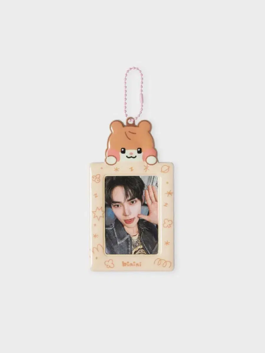 Vinini PVC photocard holder keyring zerobaseone binini hanbin