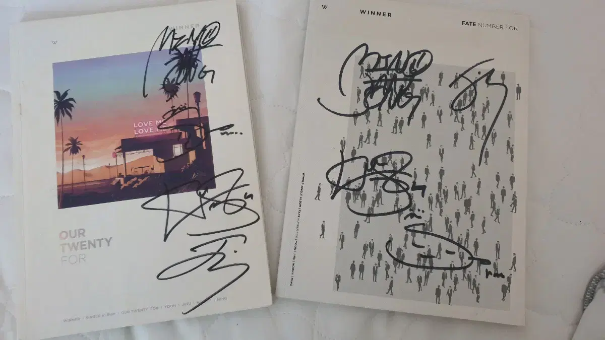 2 Winner signed albums not for sale