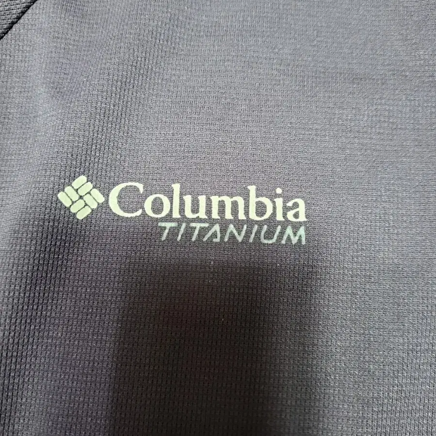 COLUMBIA 반 집업 긴팔 티셔츠