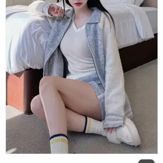 카인다미 울 트레이닝 집업