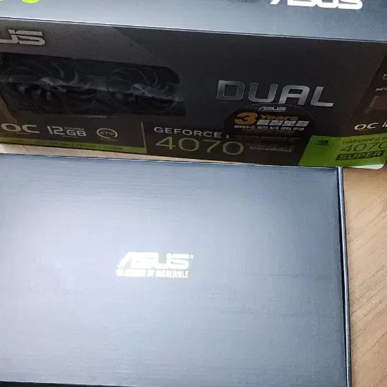 ASUS 4070 SUPER 팝니다 (S급)