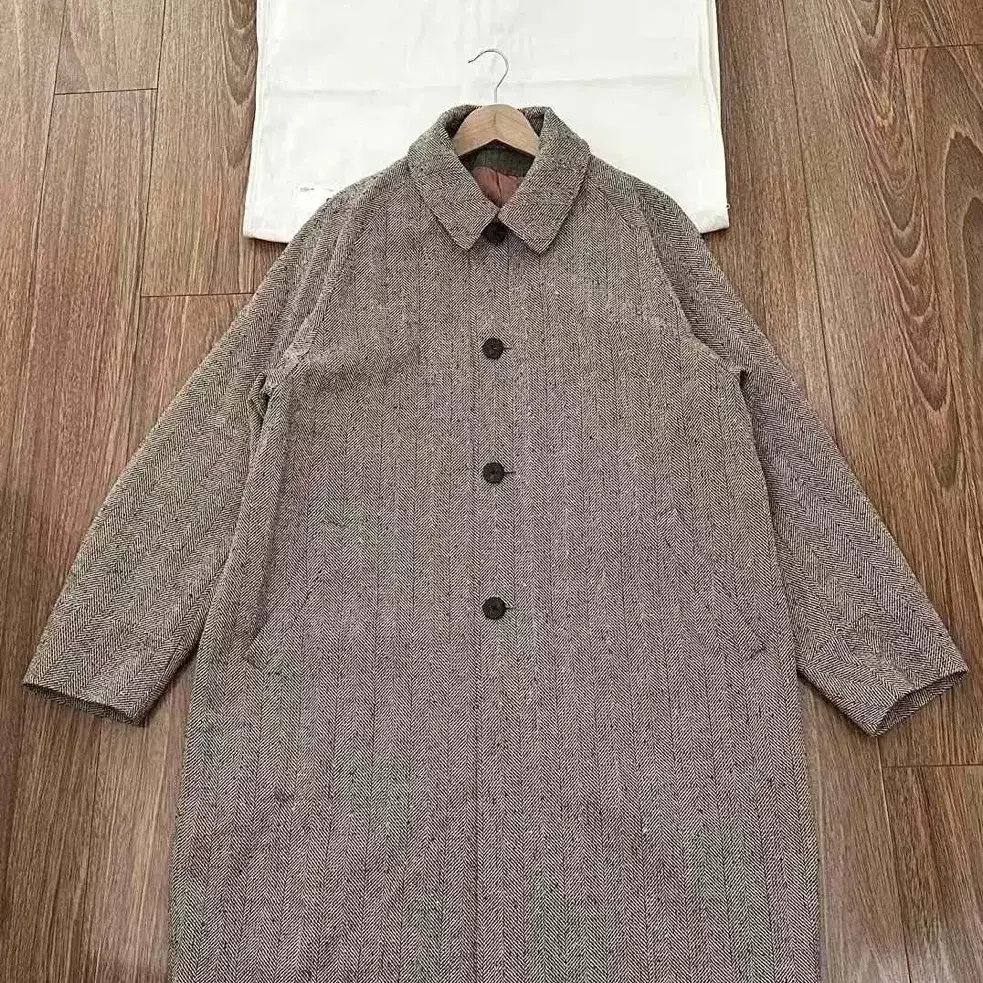 VISVIM 22AW REMI COAT HB TWEED