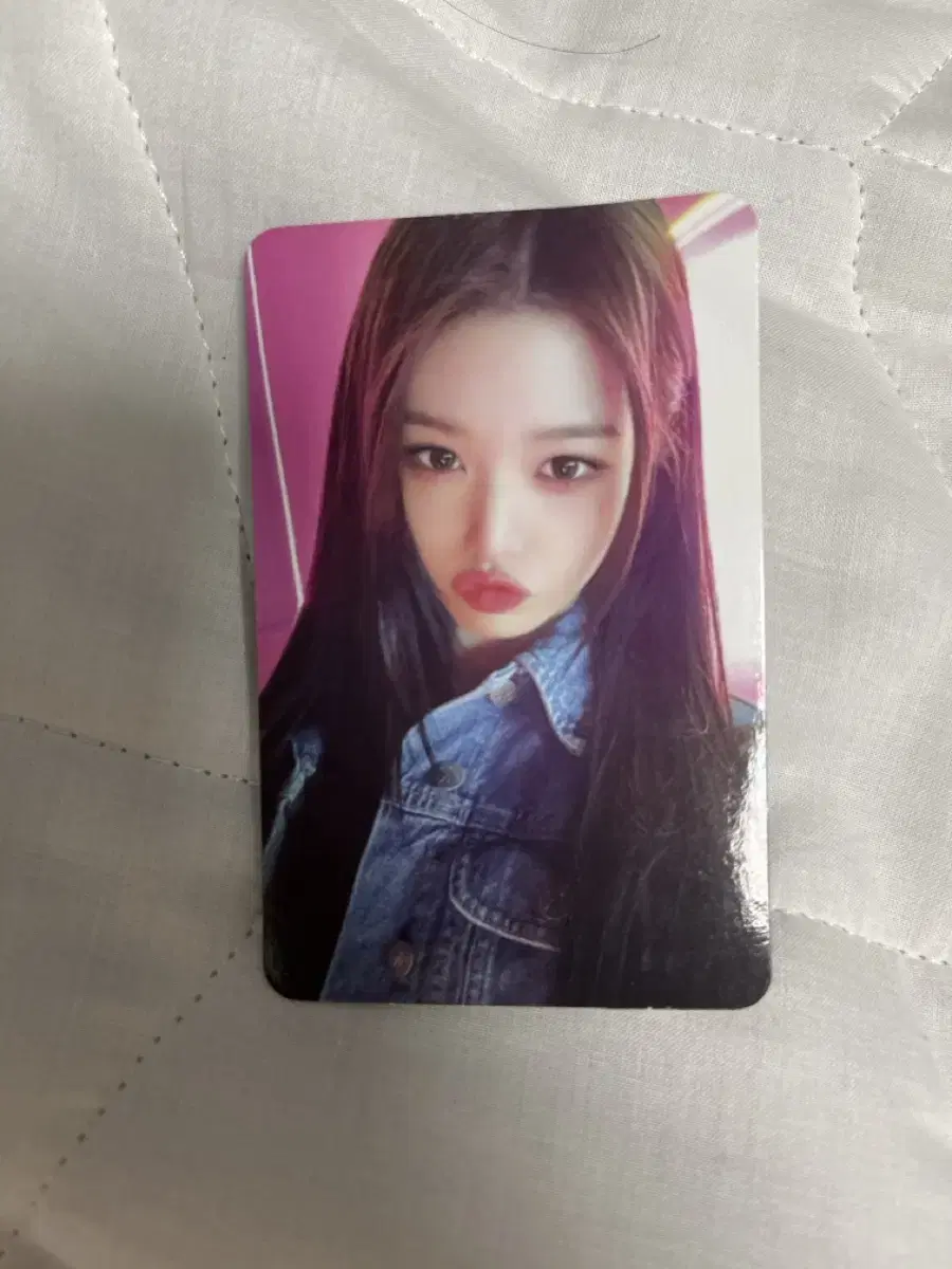 ive i.m jewel photocard jang wonyoung