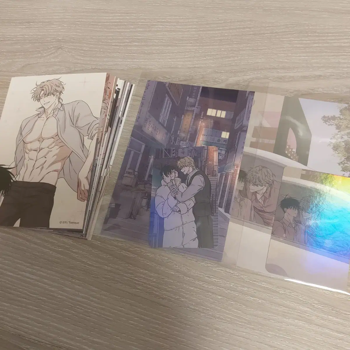 Tonik Collab Cafe Waterfront Night postcard 16 types + 2 types of holograms in bulk