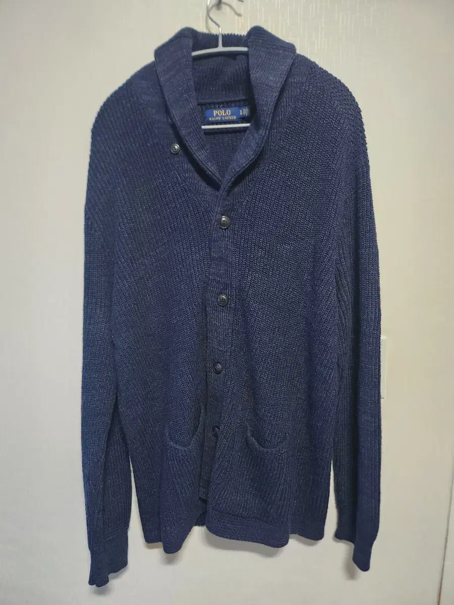 (105)Polo Ralph Lauren Sholcara Cardigan Navy