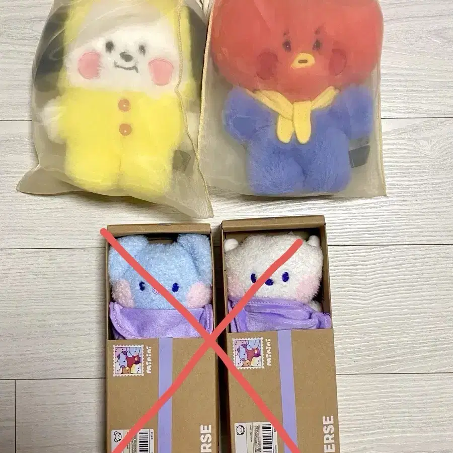 방탄인형 BT21 플랫퍼 미니니 양도