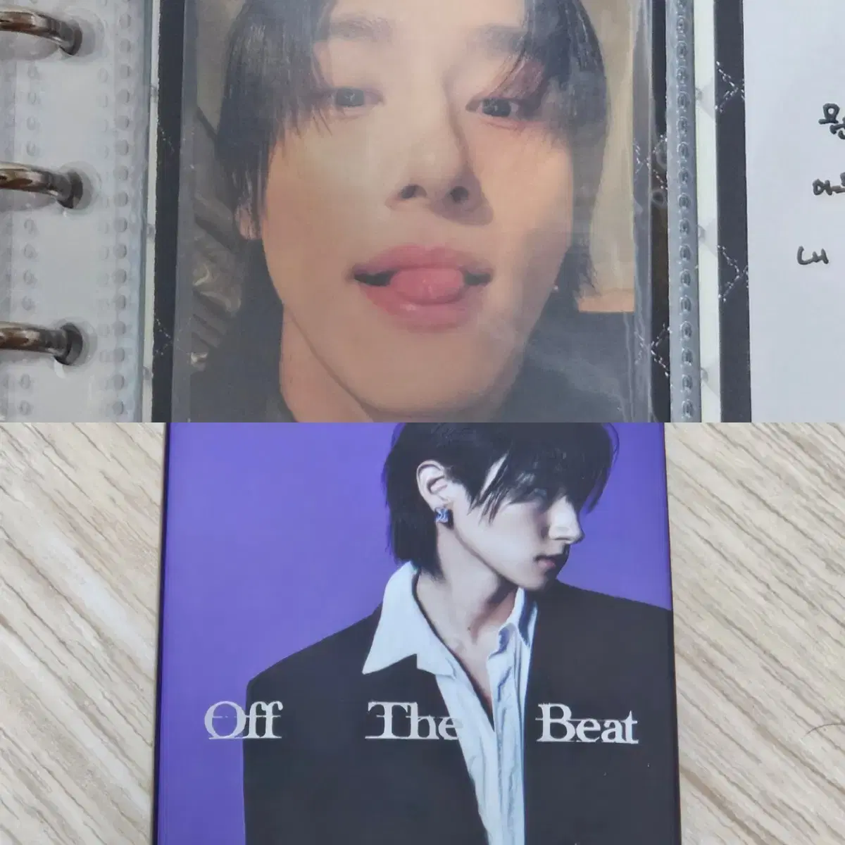 OFF THE BEAT OFF THE BEAT NEMOZ unreleased photocard photocard +Album WTS