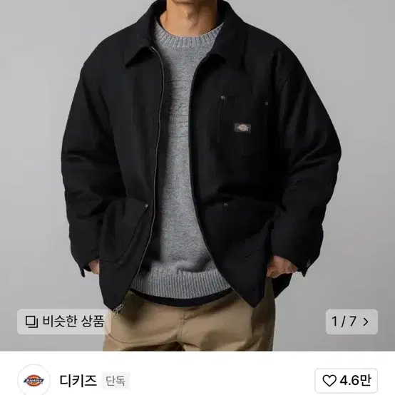 디키즈 초어 울자켓