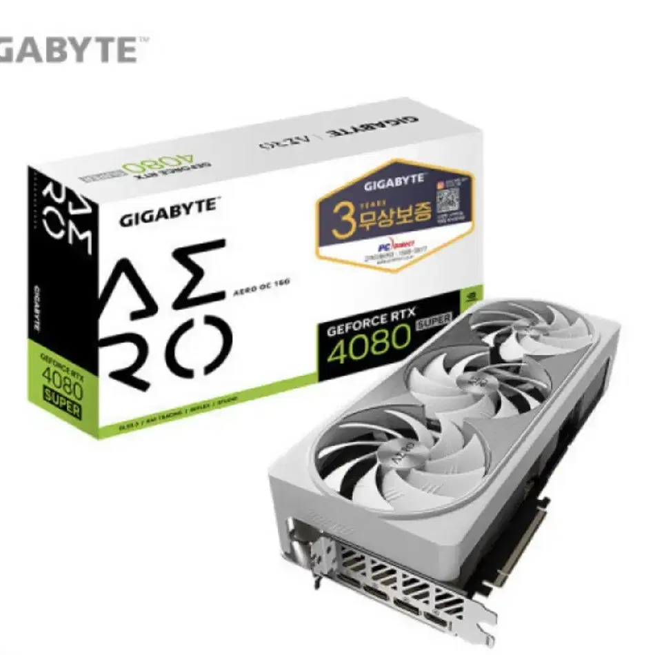 (미개봉)GIGABYTE RTX 4080 SUPER AERO