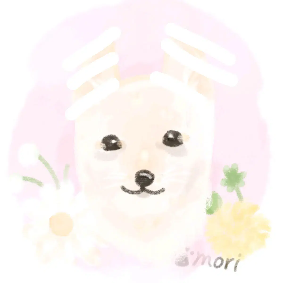 강아지 고양이 반려동물 그림 그려드려요!!