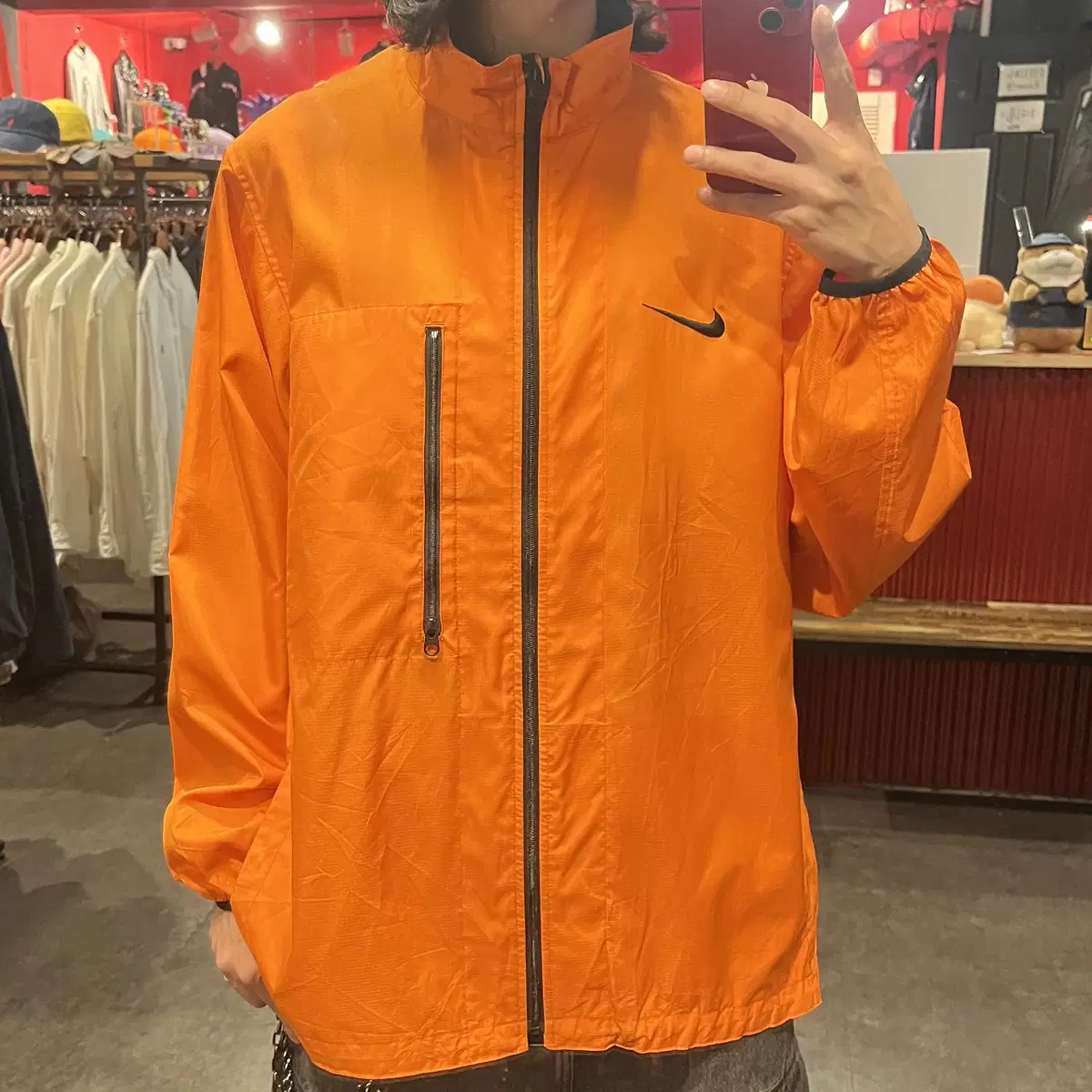 (end342)NIKE Nike Windbreaker Orange