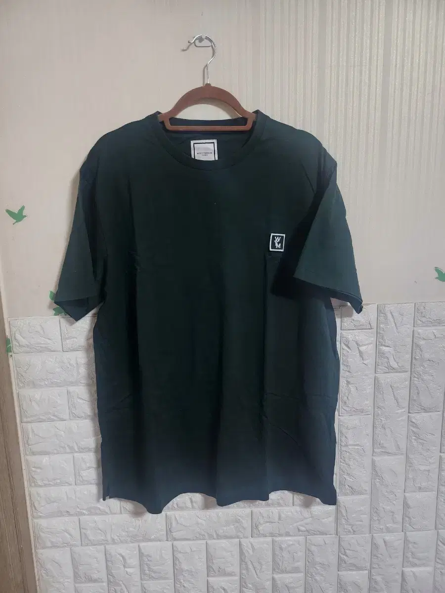 Wooyoungmi Backlogo Green Short Sleeve