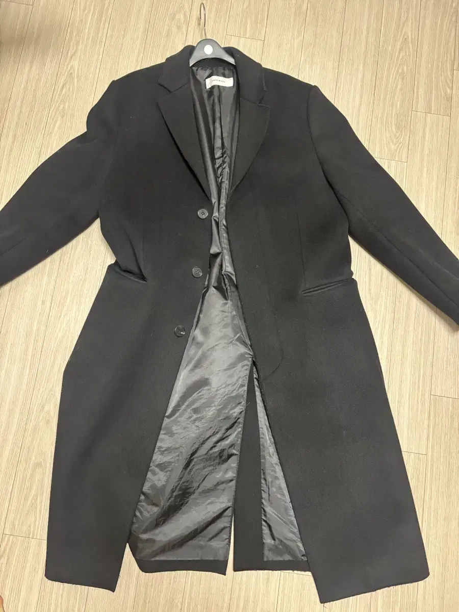 [L] Tony Weck Crudo cutting coat black