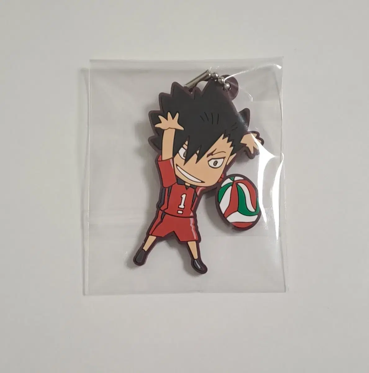 Haikyuu Kuroo Magnetized Rubber Strap Keyring