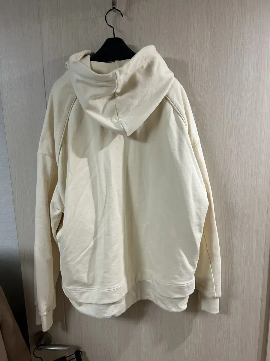 New arrivals Junge Side-Zip Layered Hoodie Ivory