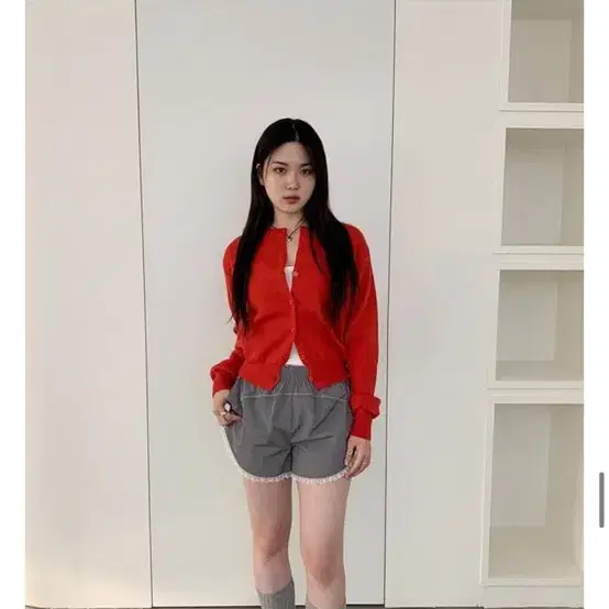 오르카 라운드버튼 가디건