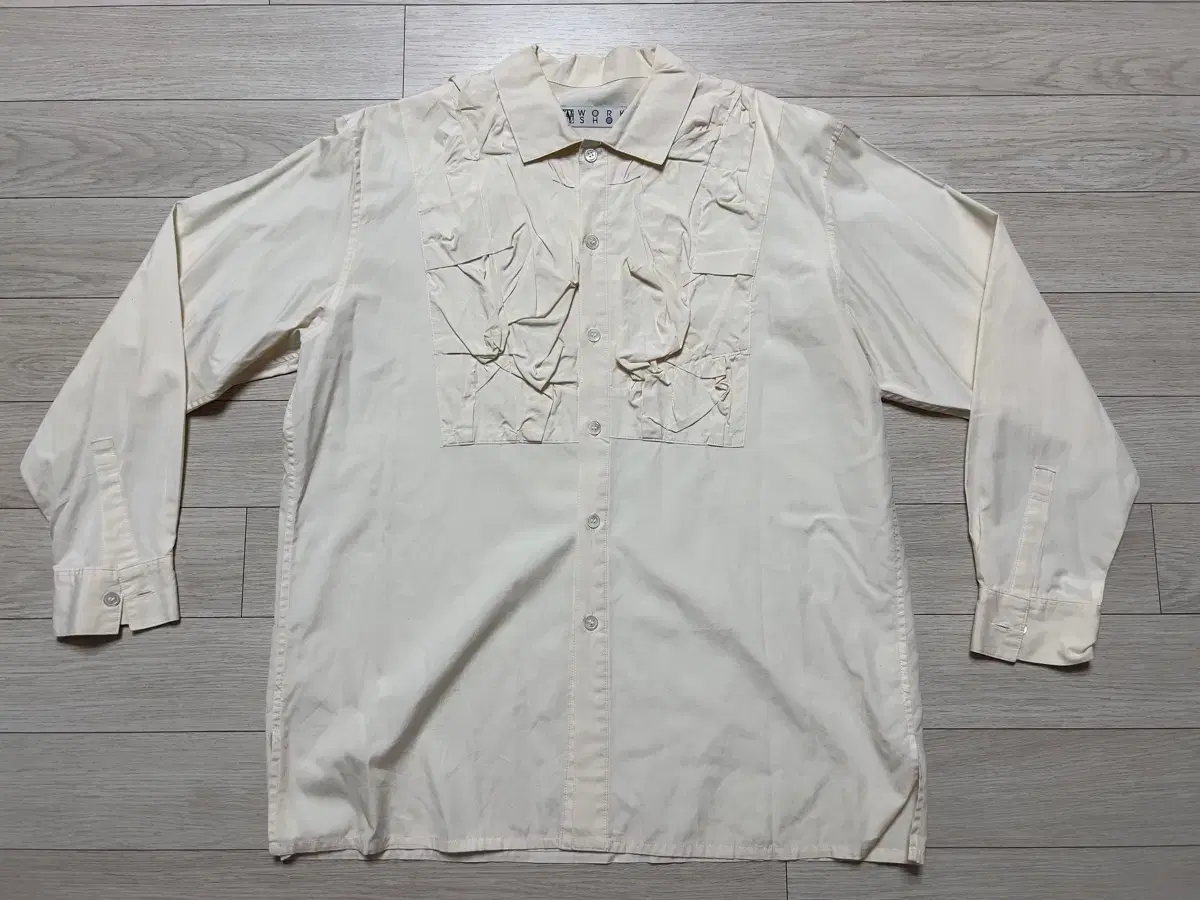 Yoji Yamamoto WORK SHOP Shirring Shirt(100)