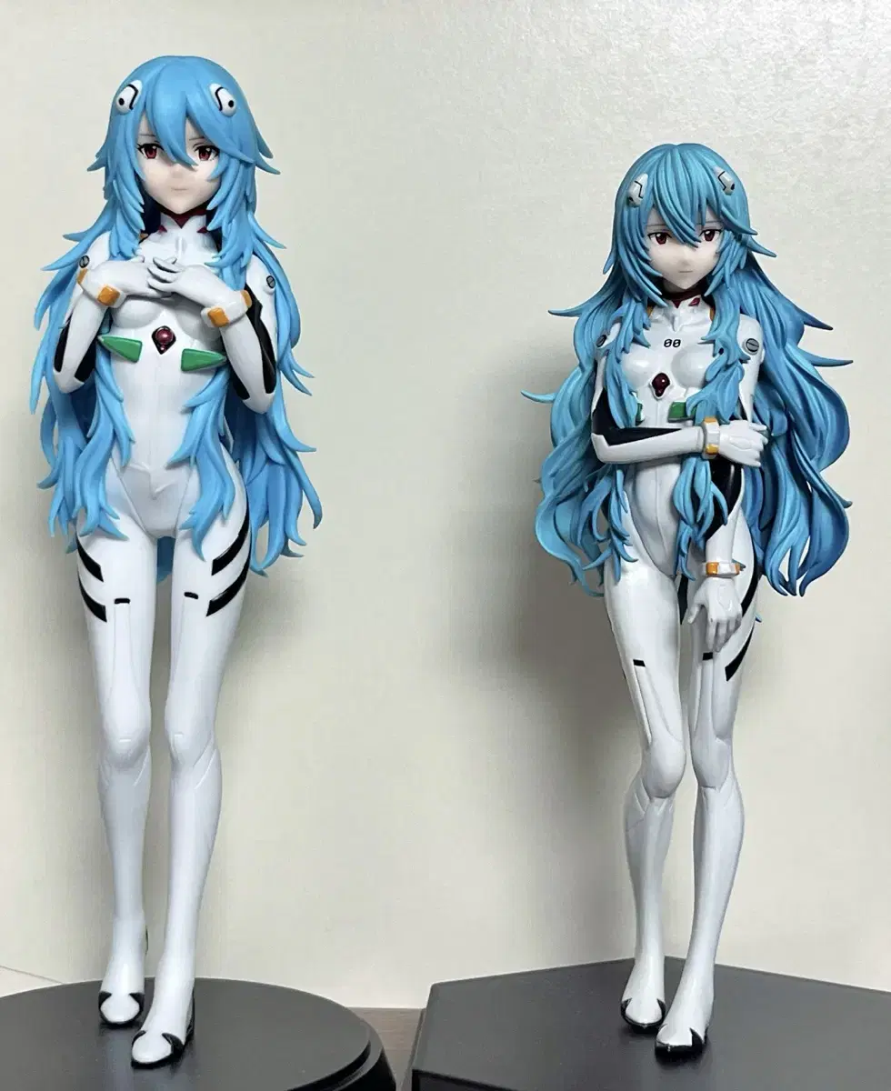 Super Sentai Evangelion Long Hair Ayanami lay Figures