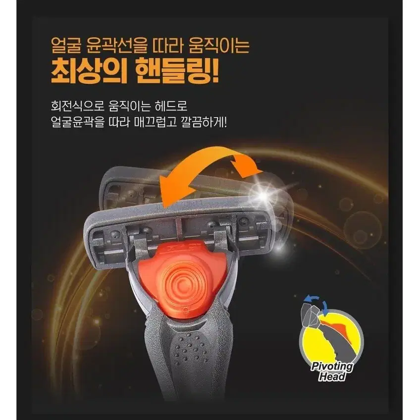 BIC Easy Clic 3중날 빅 면도기 이지 클릭 본품+리필 3세트