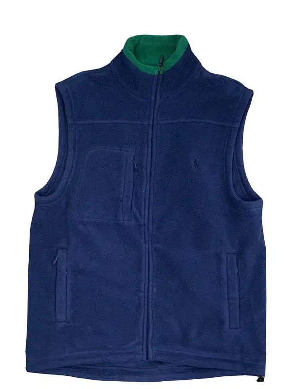 Polo Navy Fleece Vest M