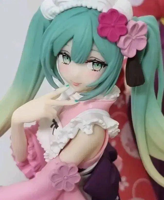 Hatsune Miku Figure Furyu Matcha Parfait Sakura